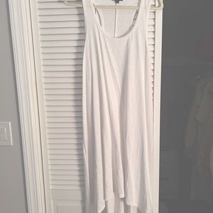 Never worn  J.Crew size M white beach coverup